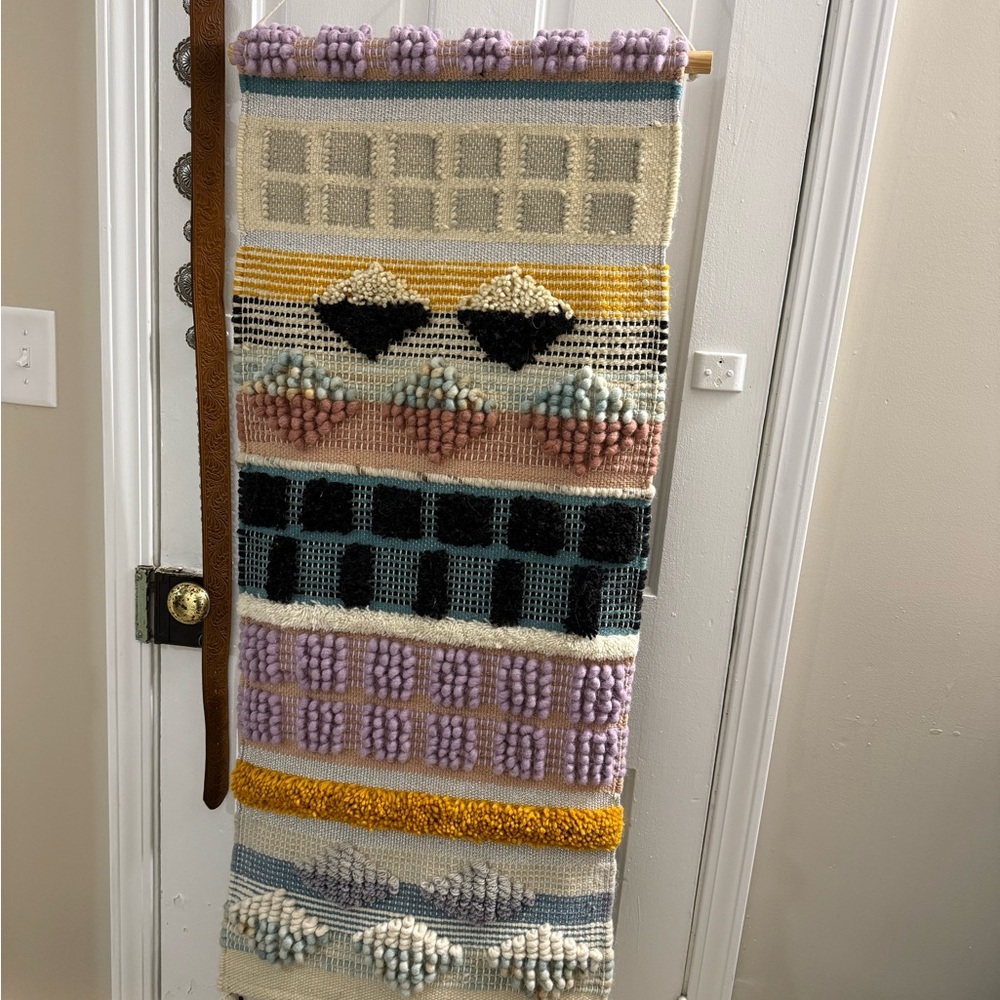 Colorful Woven Wall Hanging